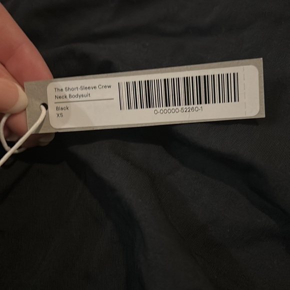 Everlane the Short Sleeve Crew Neck Bodysuit NWT - Picture 6 of 6